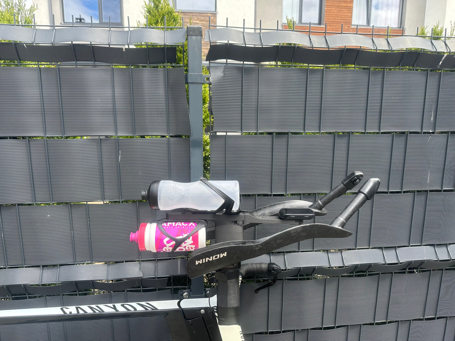 BTA Bottle Mount CNC Aluminium & Kevlar Polymer – Adjustable Garmin & Wahoo Mount