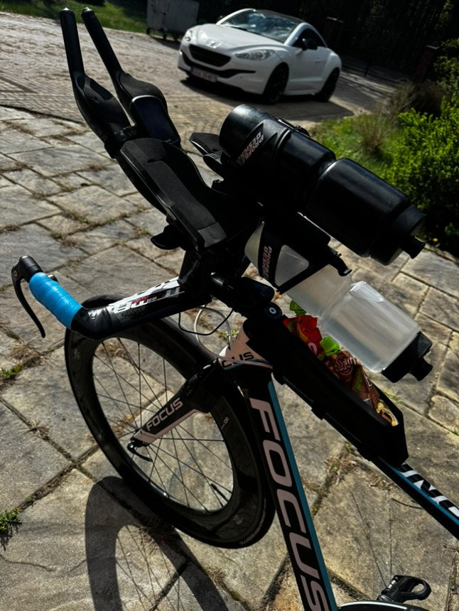 BTA Bottle Mount CNC Aluminium & Kevlar Polymer – Adjustable Garmin & Wahoo Mount