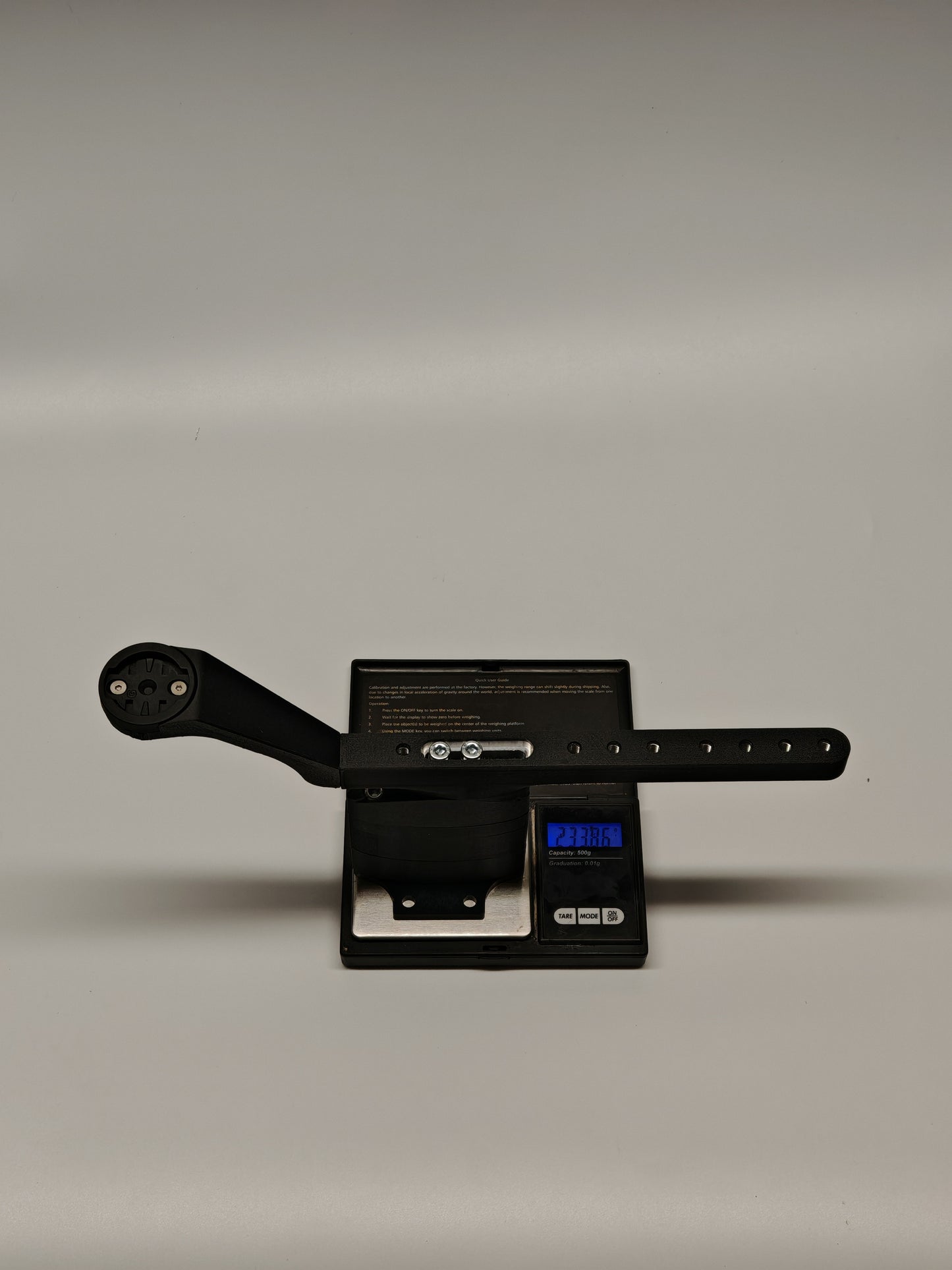 BTA Bottle Mount CNC Aluminium & Kevlar Polymer – Adjustable Garmin & Wahoo Mount