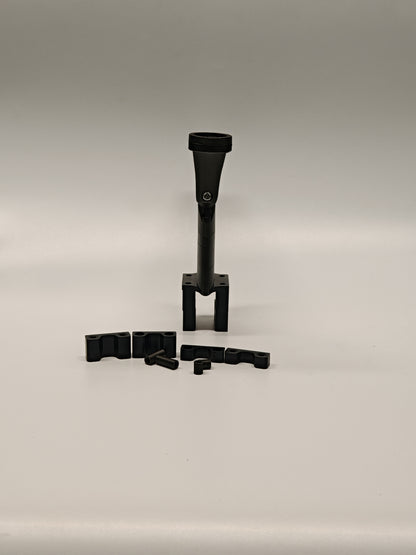 BTA Bottle Mount CNC Aluminium & Kevlar Polymer – Adjustable Garmin & Wahoo Mount